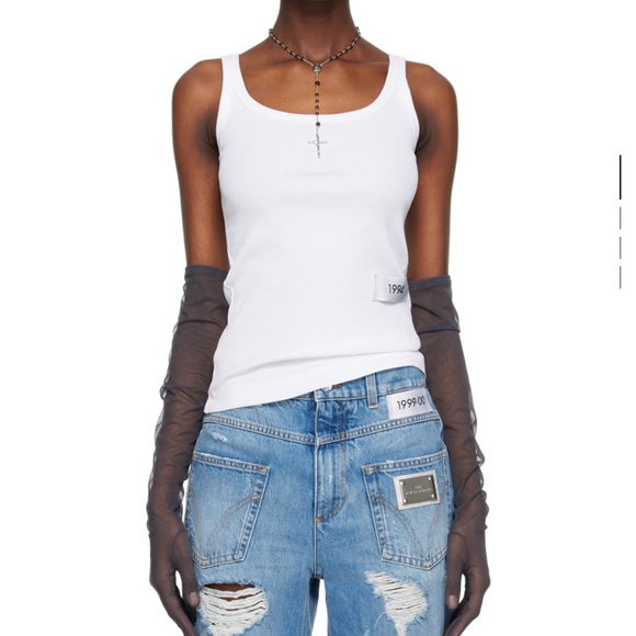 Cotton sleeveless top - Picture 1 of 8
